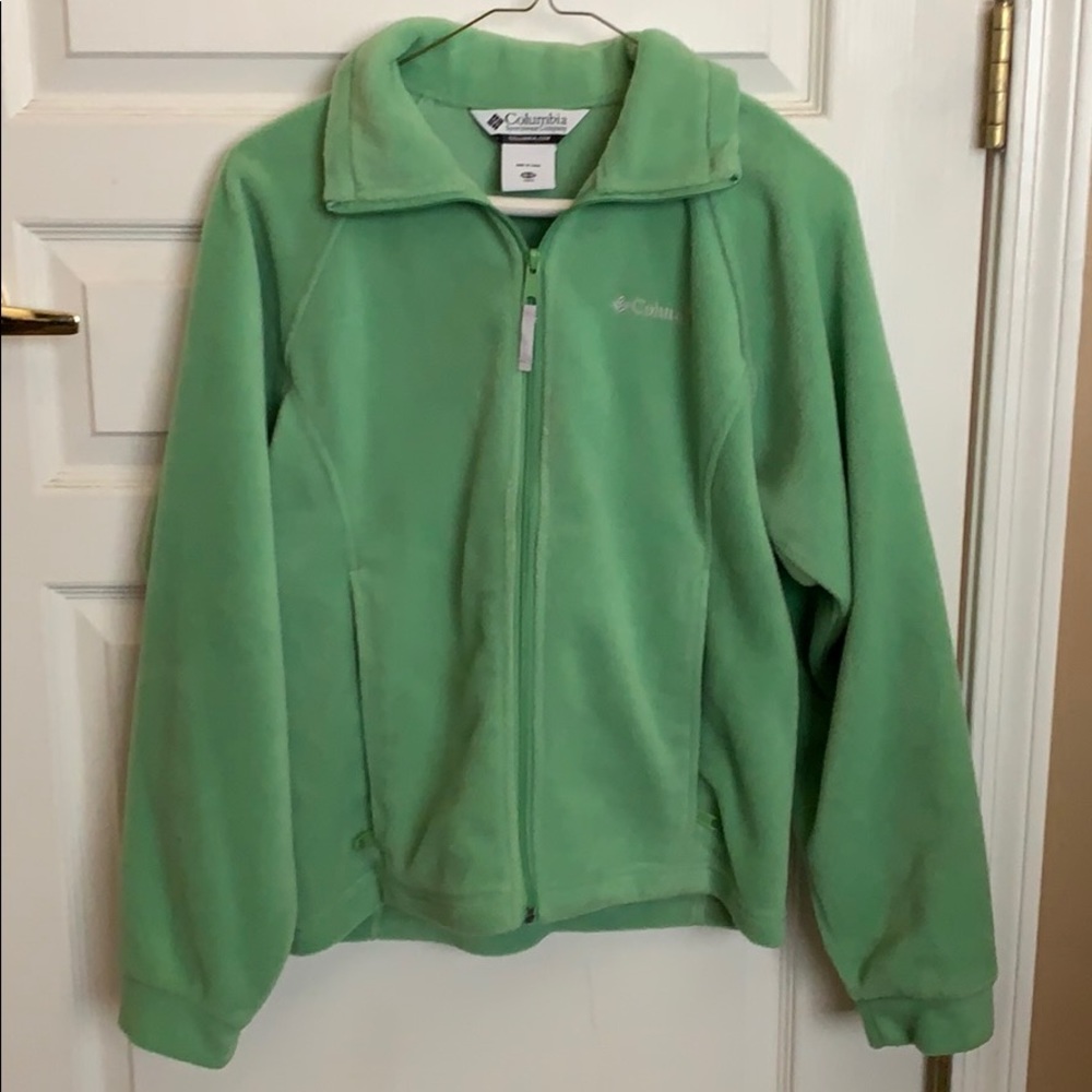 Light green Columbia jacket
